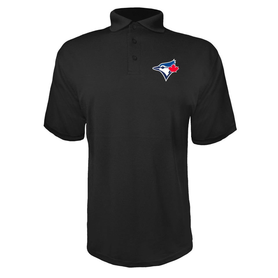 Men's Toronto Blue Jays Polyester Polo - White