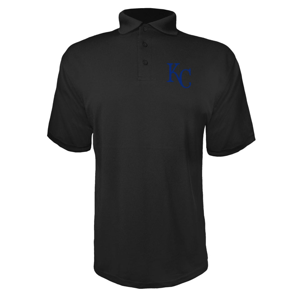 Men's Kansas City Royals Polyester Polo - White
