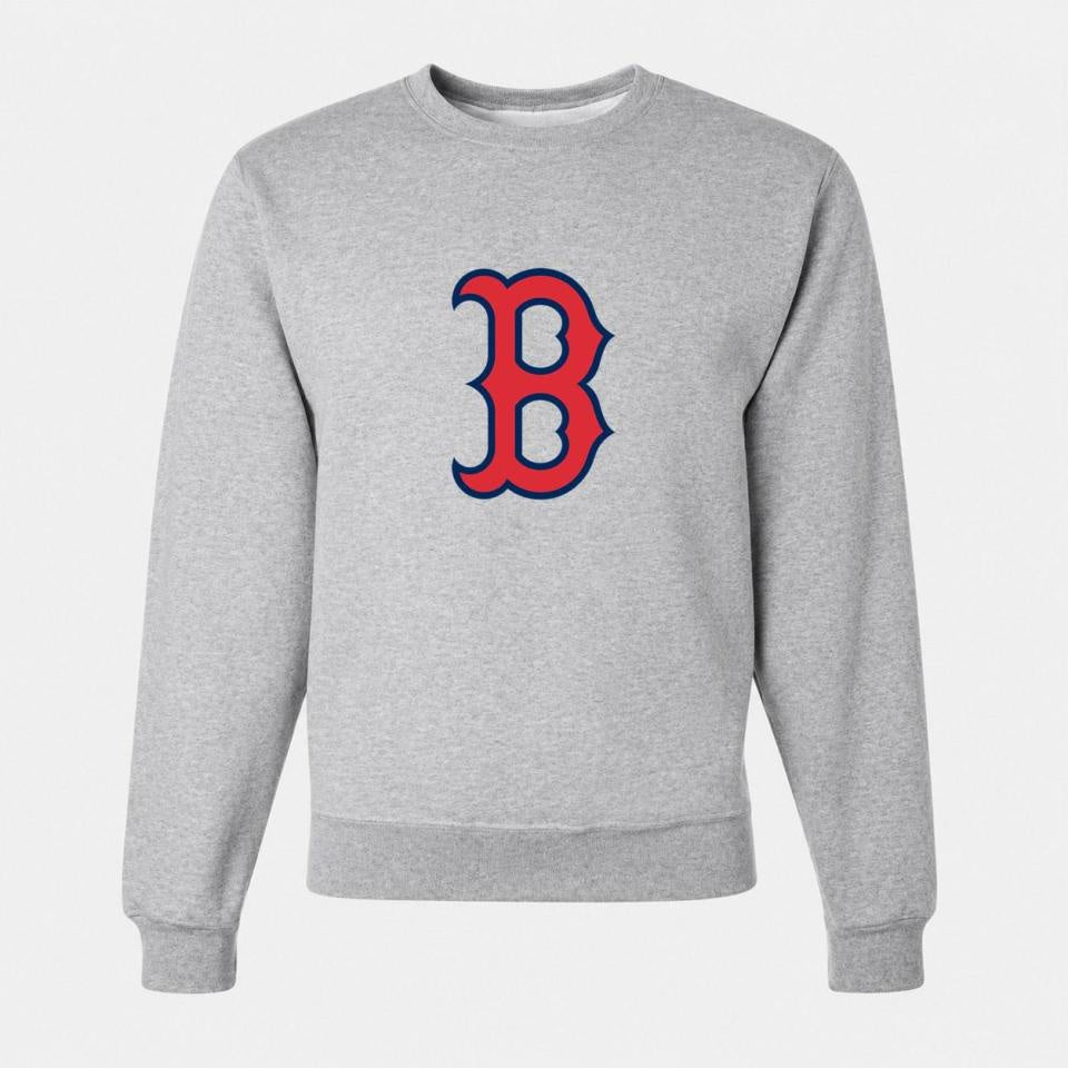 Men's Boston Red Sox Crewneck Sweatshirt - Gray
