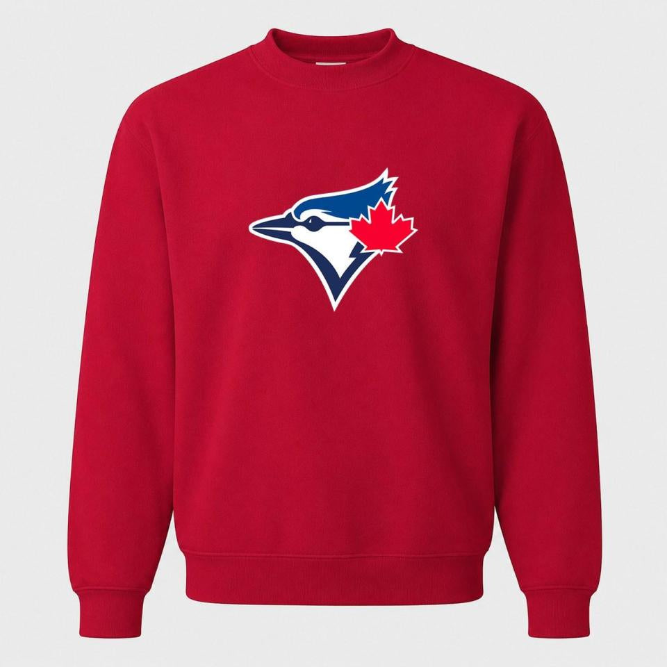 Men's Toronto Blue Jays Crewneck Sweatshirt - Red