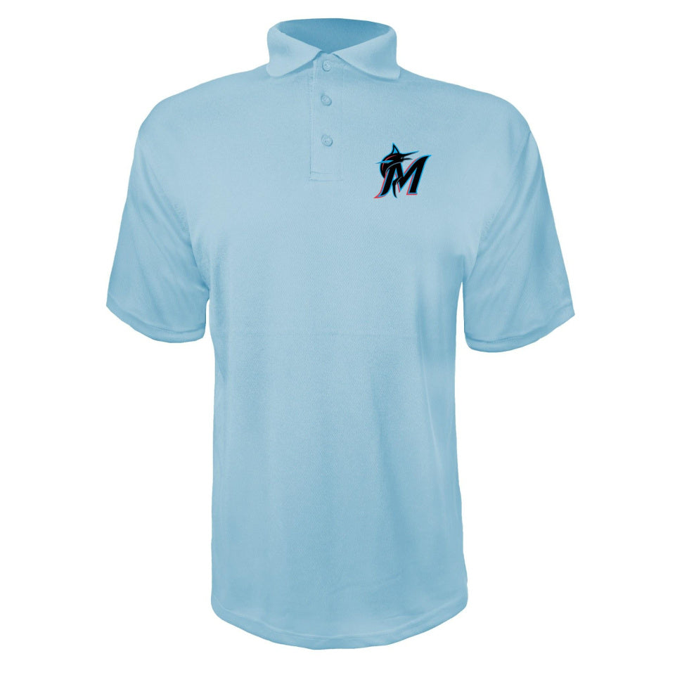 Men's Miami Marlins Quarter Zip - Red