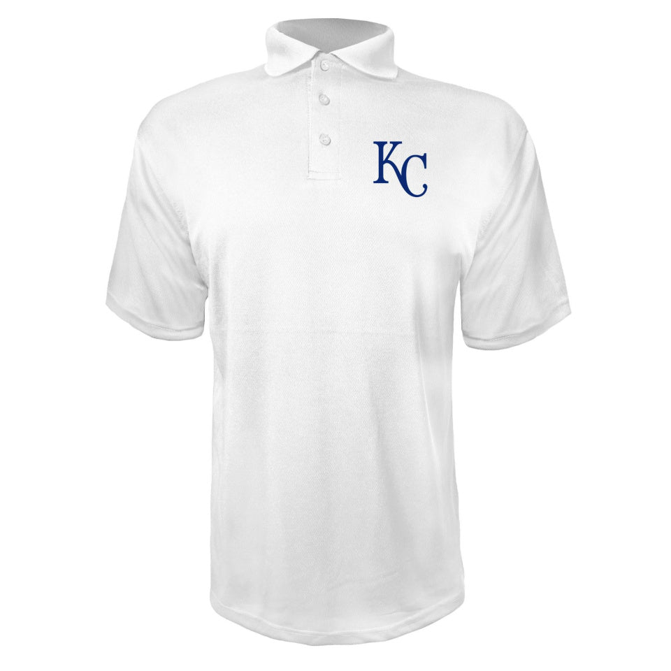 Men's Kansas City Royals Quarter Zip - White