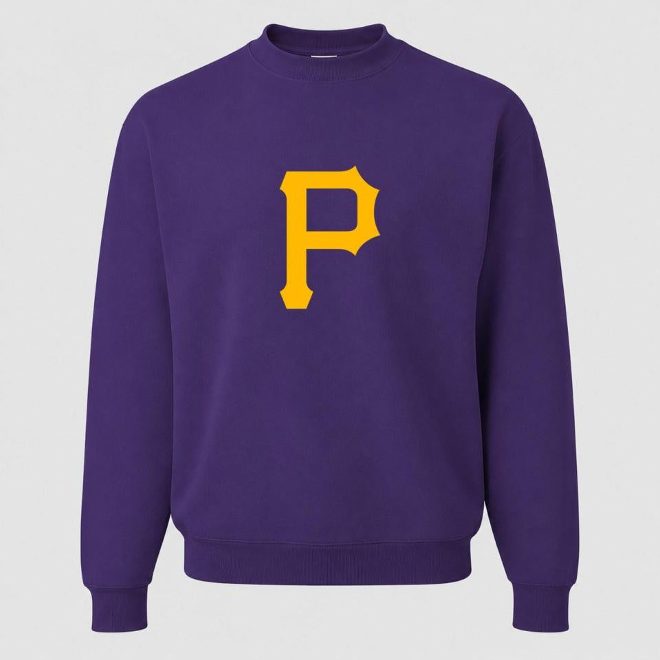 Men's Pittsburgh Pirates Crewneck Sweatshirt - Purple