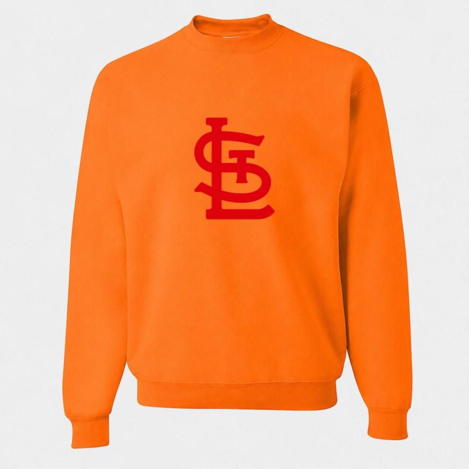 Men's St. Louis Cardinals Crewneck Sweatshirt - Orange