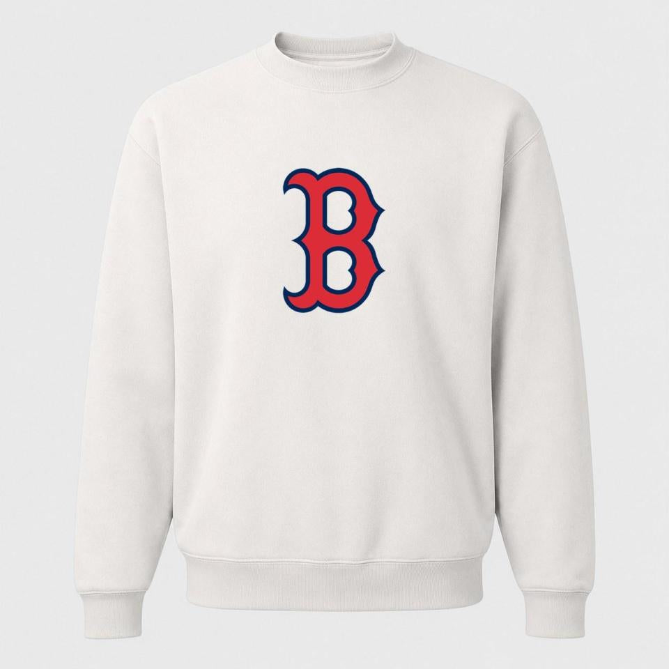 Men's Boston Red Sox Crewneck Sweatshirt - White
