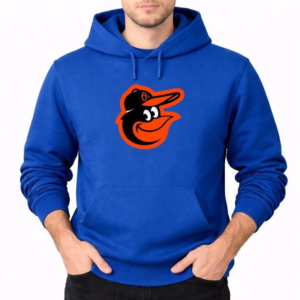 Men's Baltimore Orioles Pullover Hoodie - Royal Blue