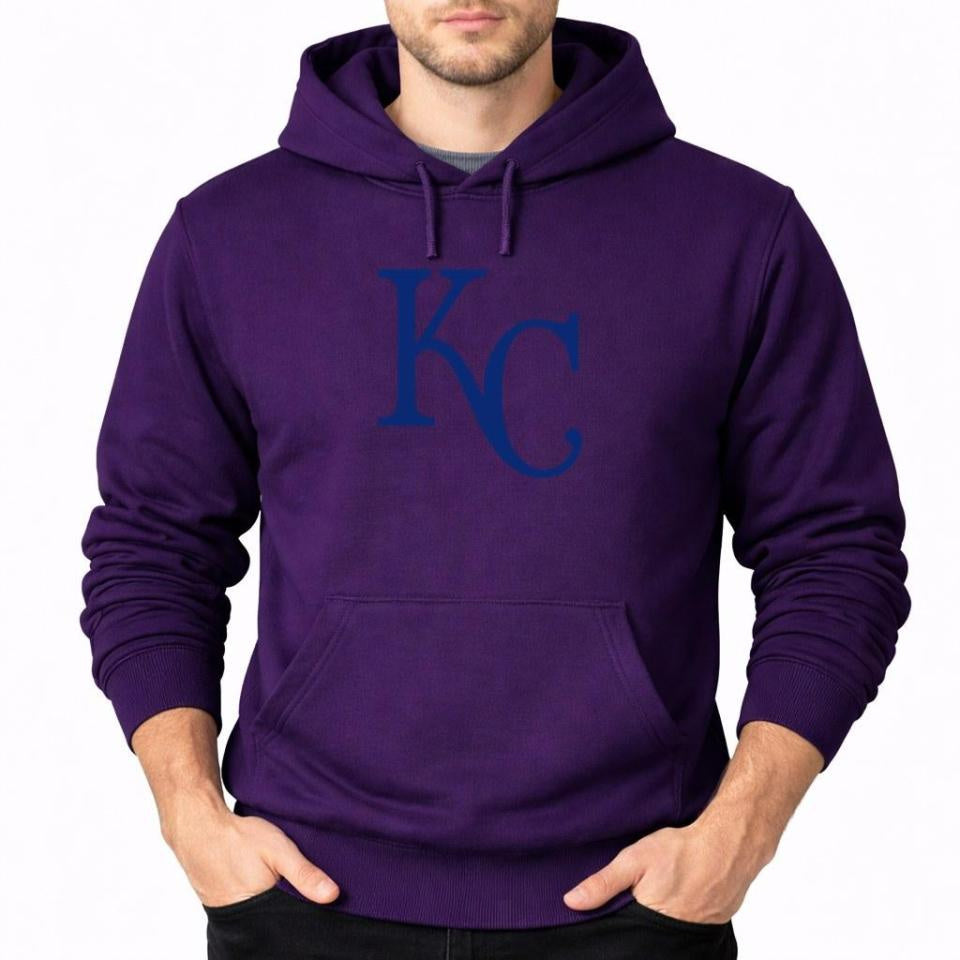 Men's Kansas City Royals Pullover Hoodie - Purple