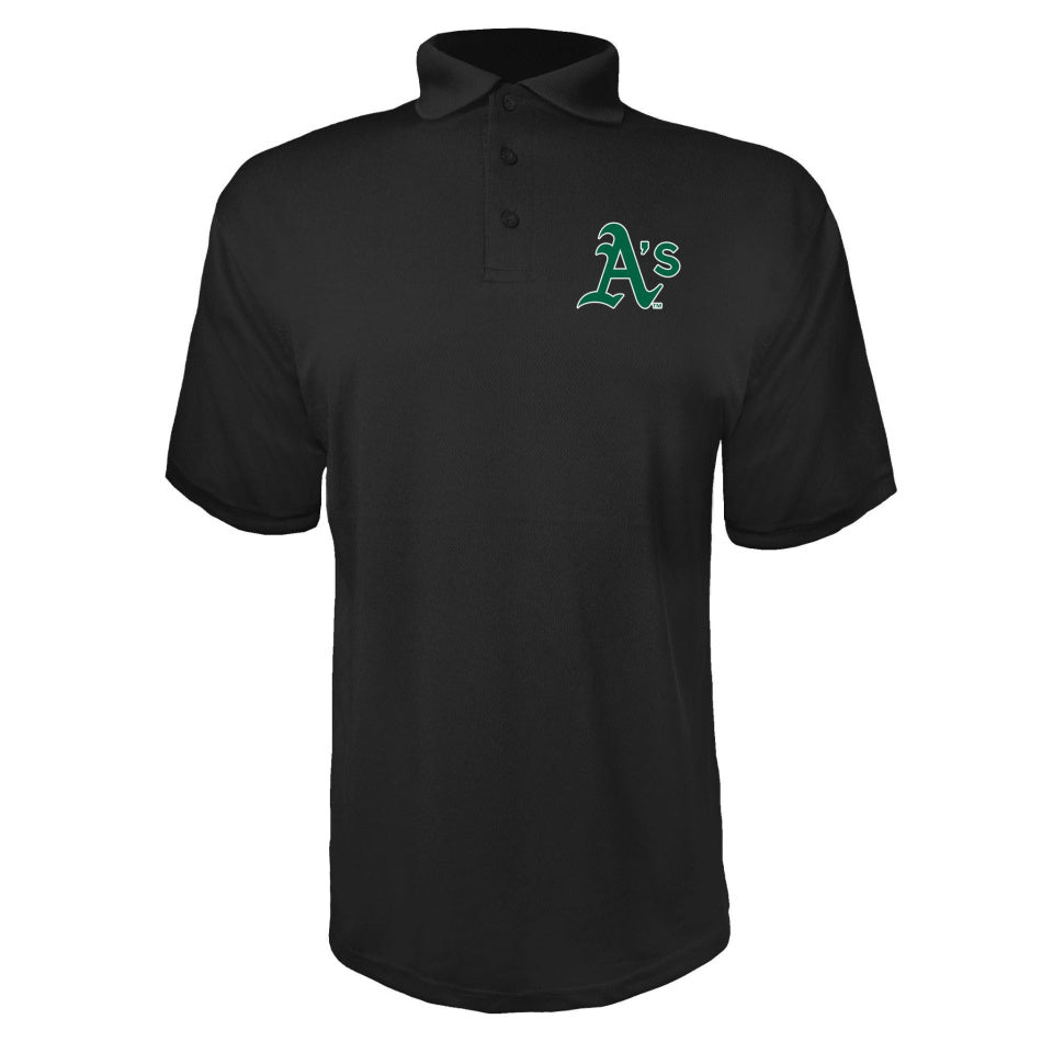 Men's Oakland Athletics Polyester Polo - White