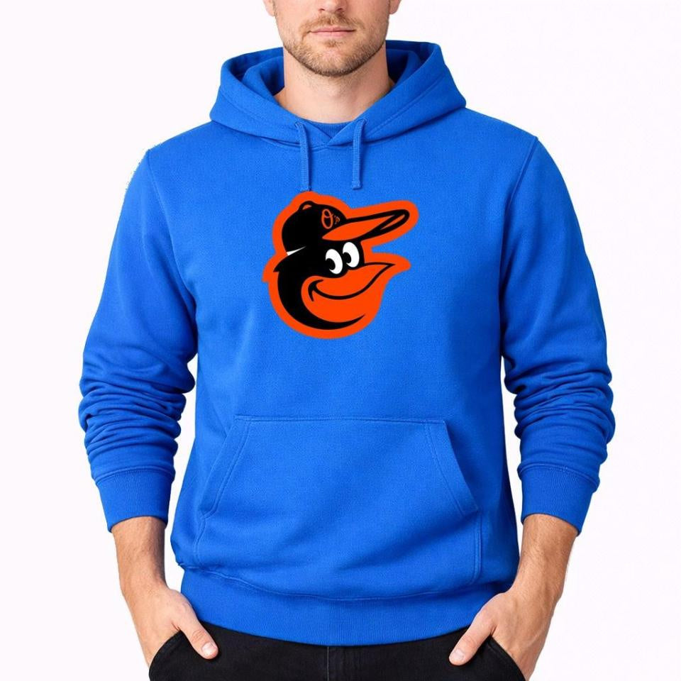 Men's Baltimore Orioles Pullover Hoodie - Azure