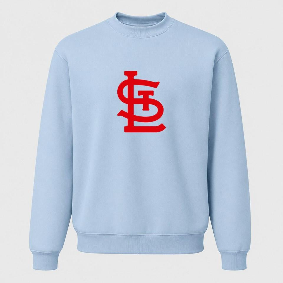 Men's St. Louis Cardinals Crewneck Sweatshirt - Sky Blue
