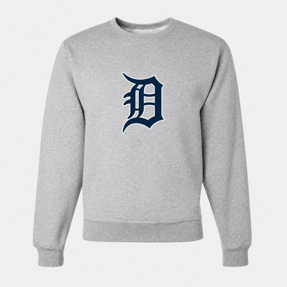 Men's Detroit Tigers Crewneck Sweatshirt - Gray