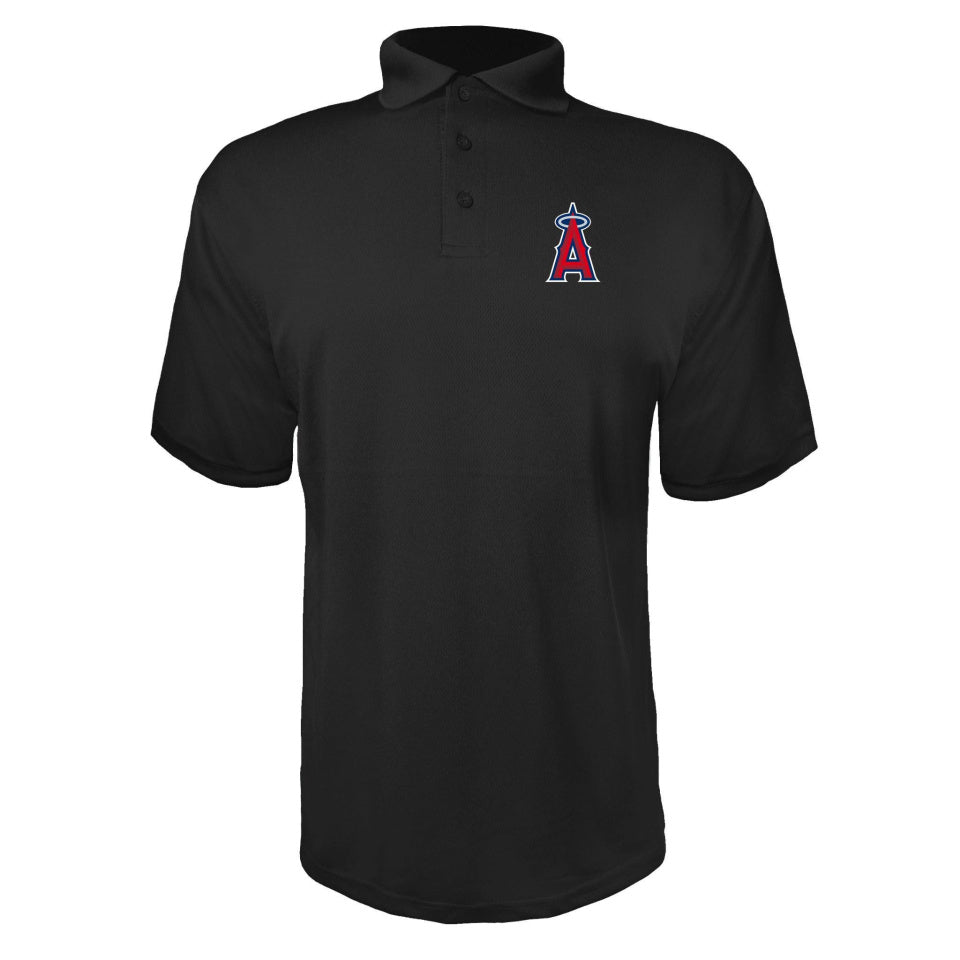 Men's Los Angeles Angels Polyester Polo - White