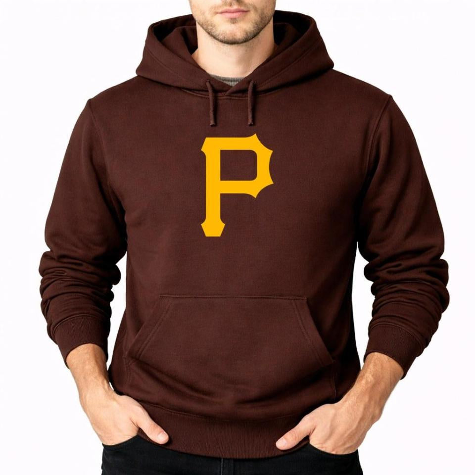 Men's Pittsburgh Pirates Pullover Hoodie - Brown