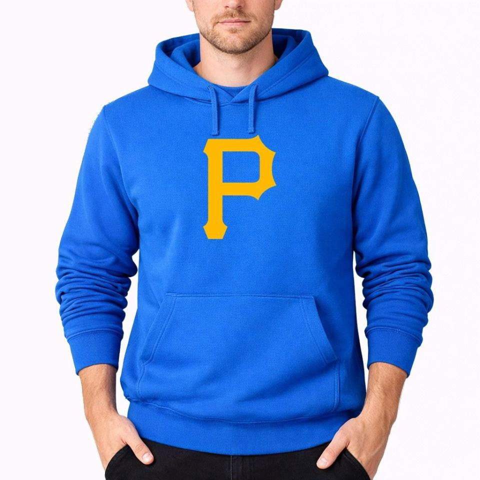 Men's Pittsburgh Pirates Pullover Hoodie - Azure
