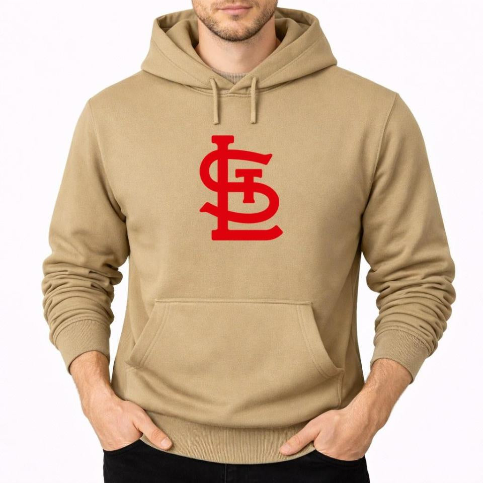 Men's St. Louis Cardinals Pullover Hoodie - Tan