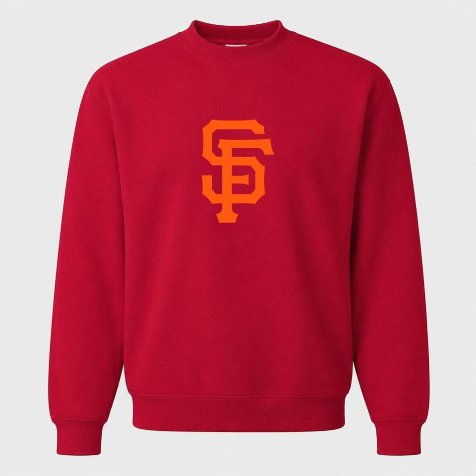 Men's San Francisco Giants Crewneck Sweatshirt - Red