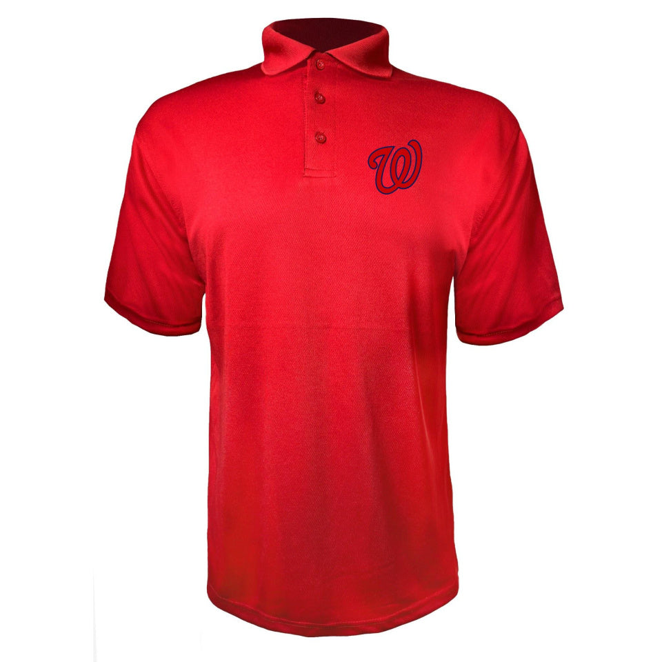 Men's Washington Nationals Quarter Zip - Light Gray