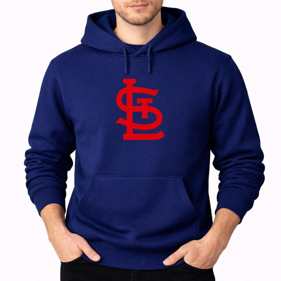 Men's St. Louis Cardinals Pullover Hoodie - Navy