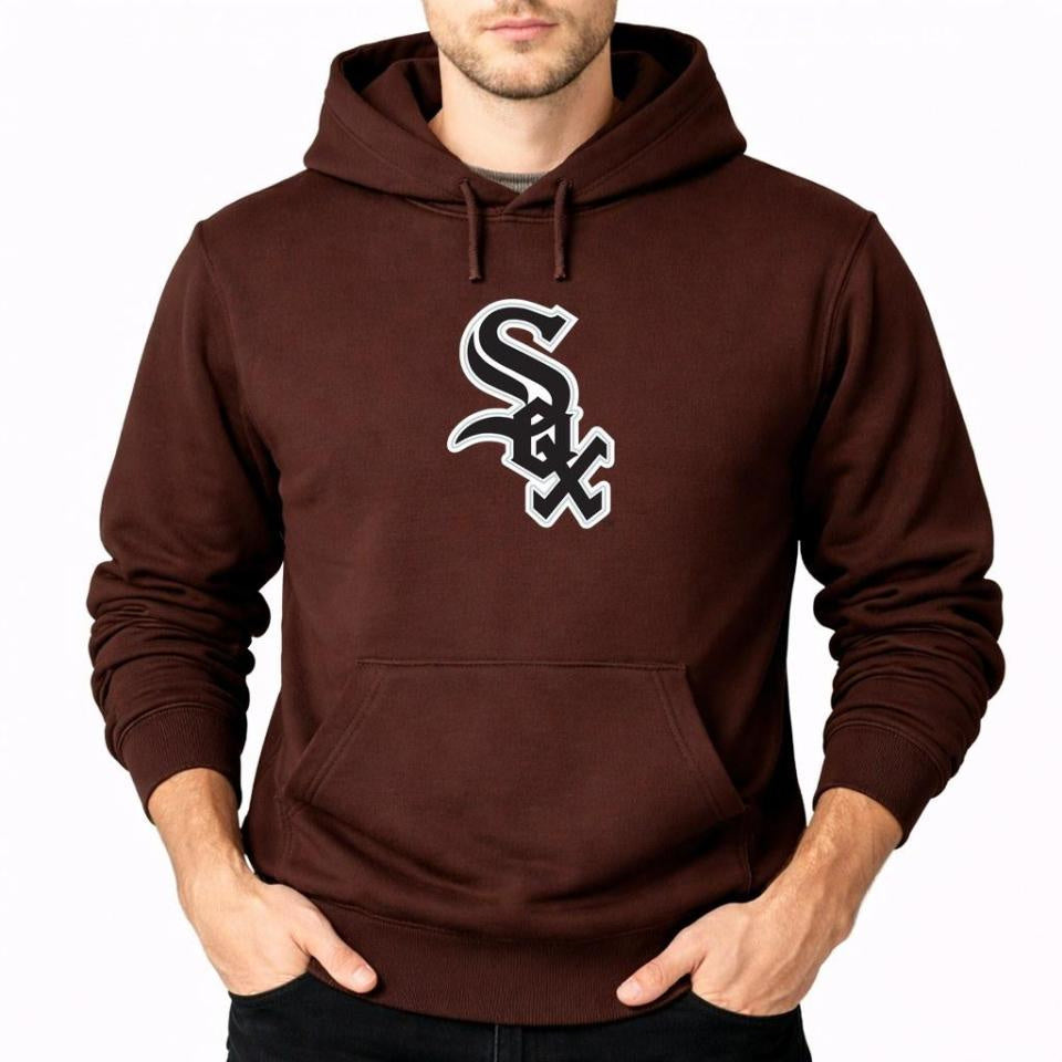 Men's Chicago White Sox Pullover Hoodie - Brown