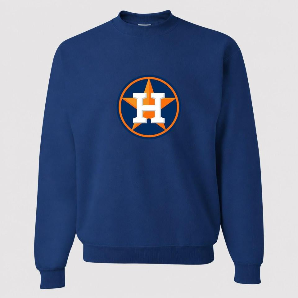 Men's Houston Astros Crewneck Sweatshirt - Blue