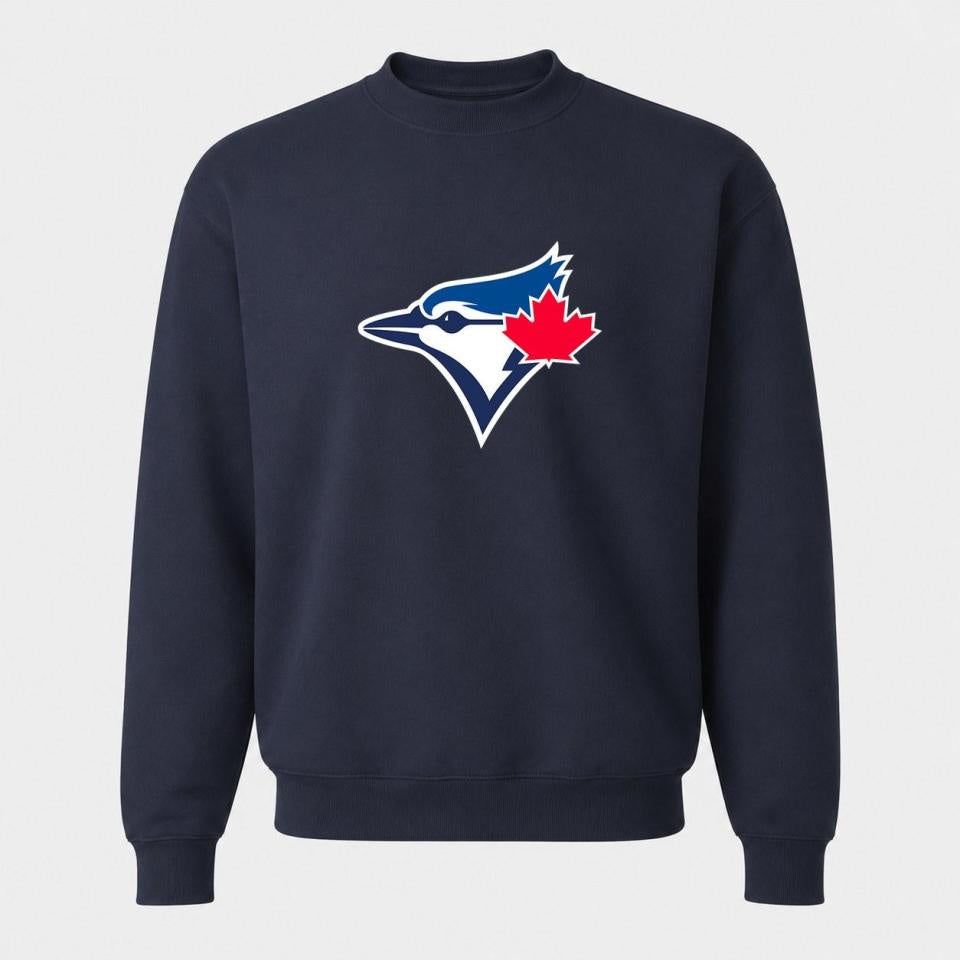 Men's Toronto Blue Jays Crewneck Sweatshirt - Navy