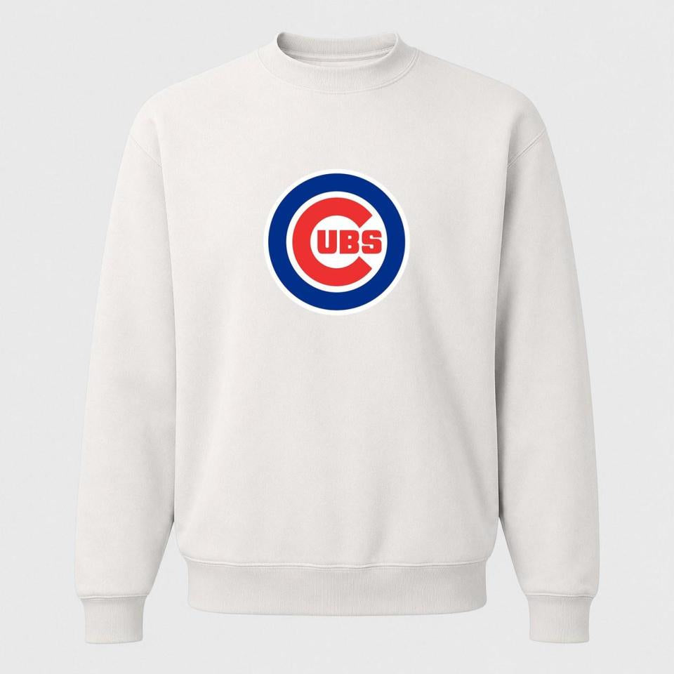 Men's Chicago Cubs Crewneck Sweatshirt - White