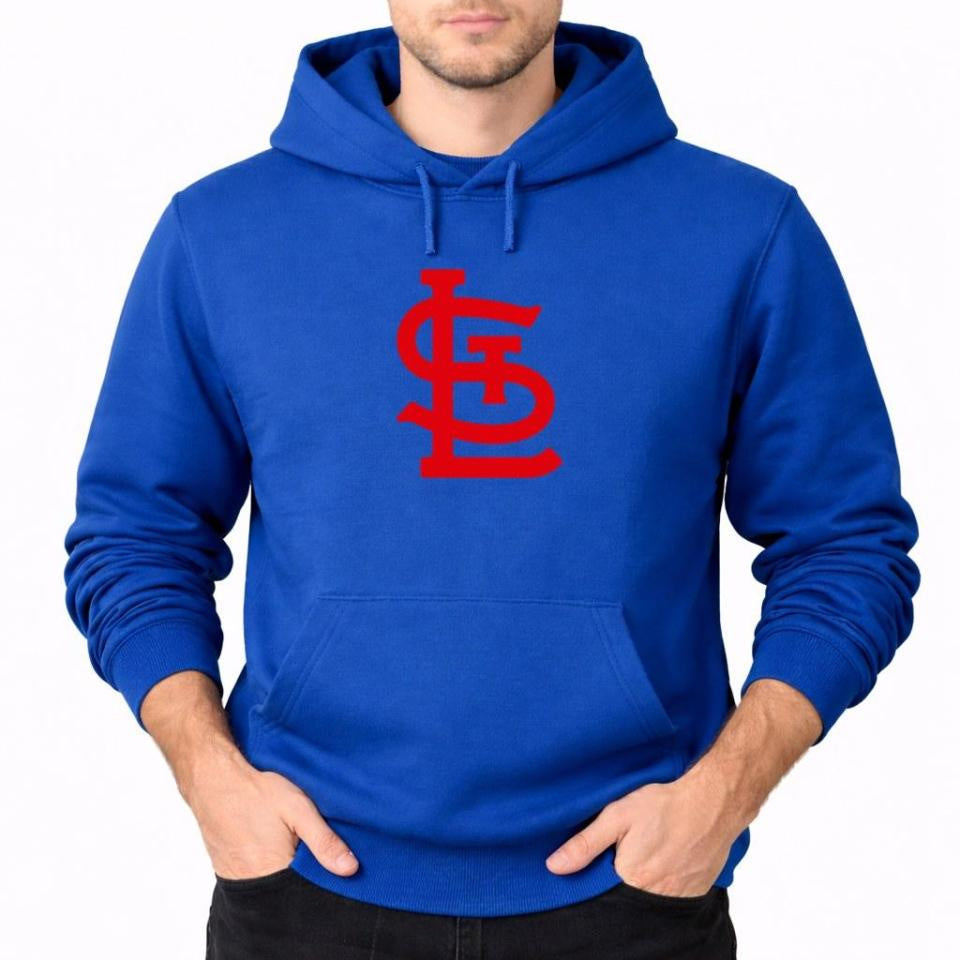 Men's St. Louis Cardinals Pullover Hoodie - Royal Blue