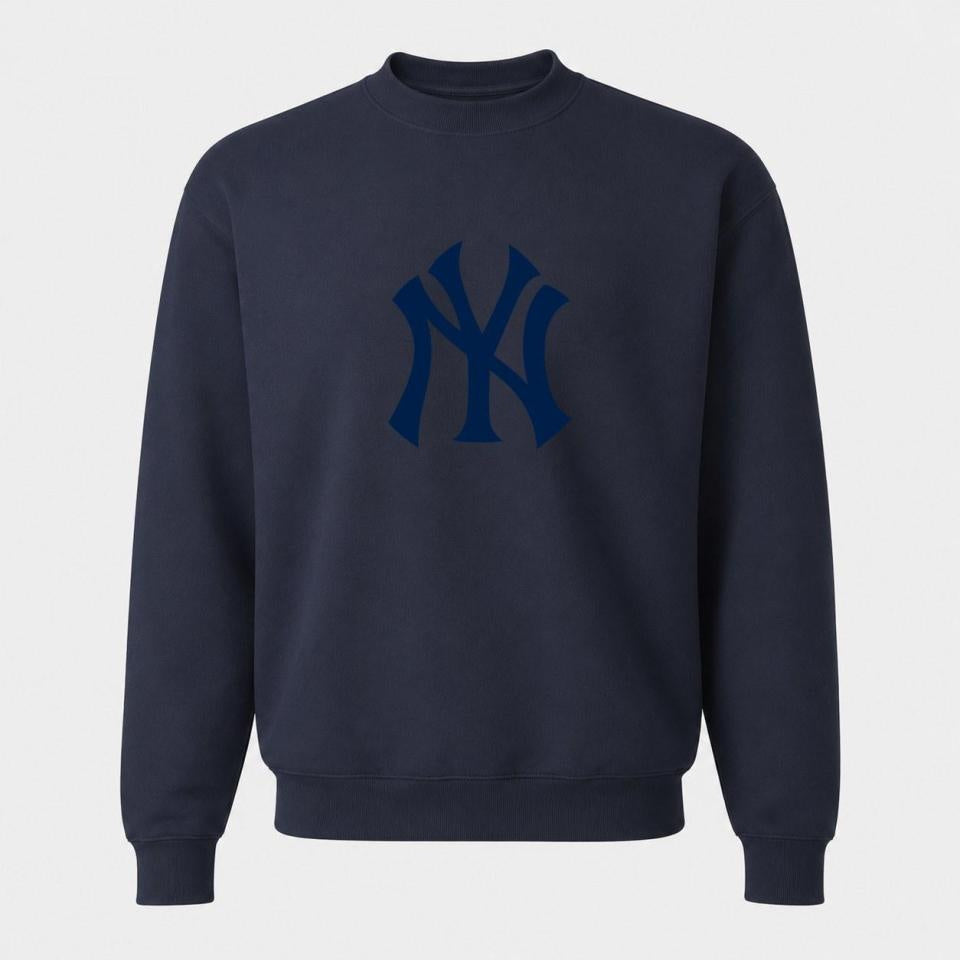 Men's New York Yankees Crewneck Sweatshirt - Navy