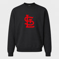 Men's St. Louis Cardinals Crewneck Sweatshirt - Black
