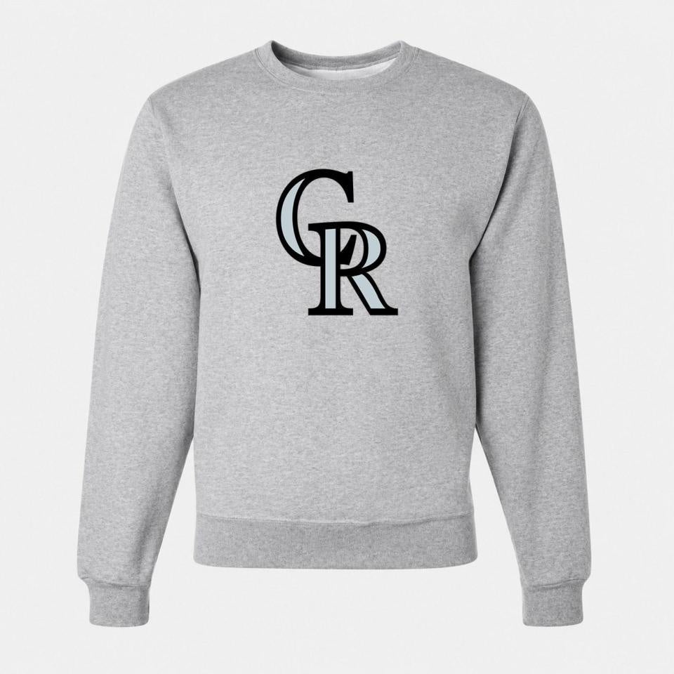 Men's Colorado Rockies Crewneck Sweatshirt - Gray