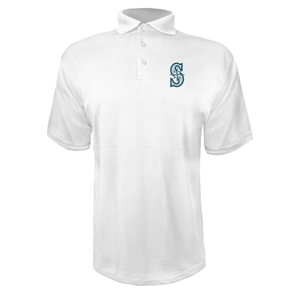 Men's Seattle Mariners Quarter Zip - White