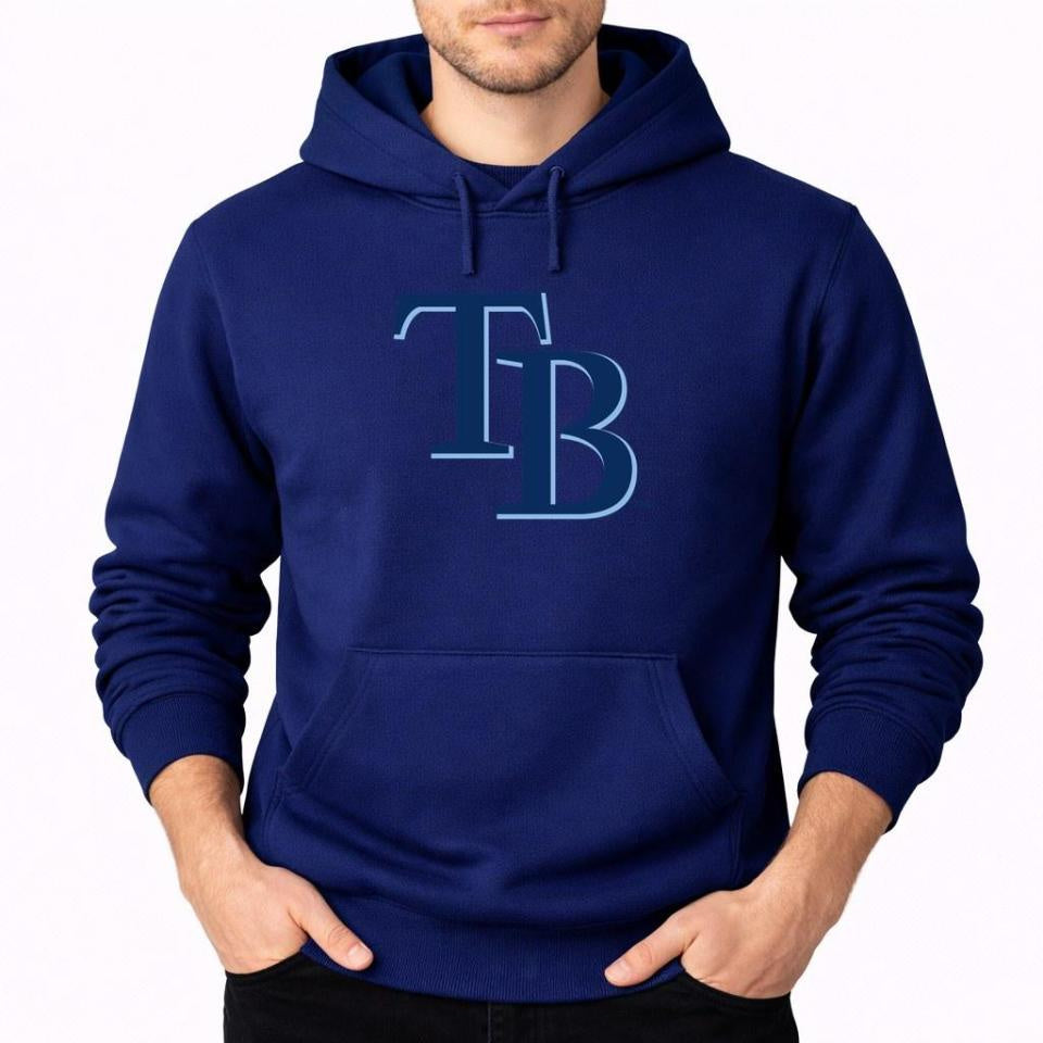 Men's Tampa Bay Rays Pullover Hoodie - Navy