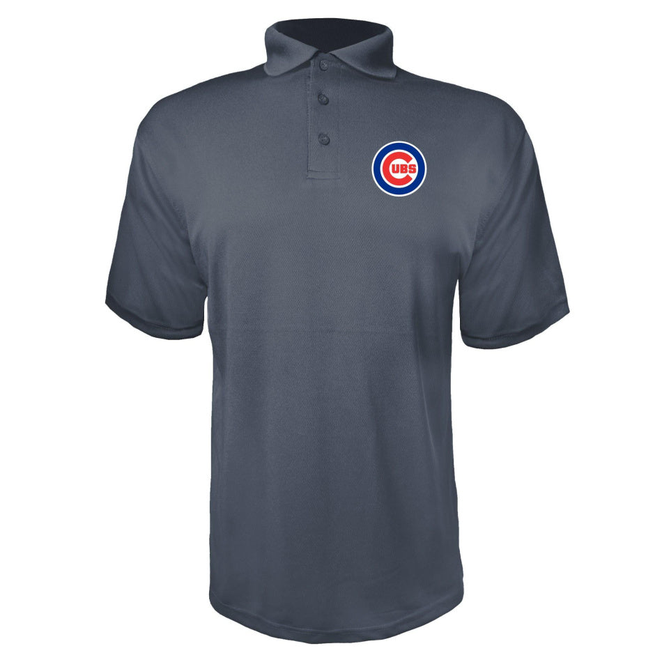 Men's Chicago Cubs Quarter Zip - Black
