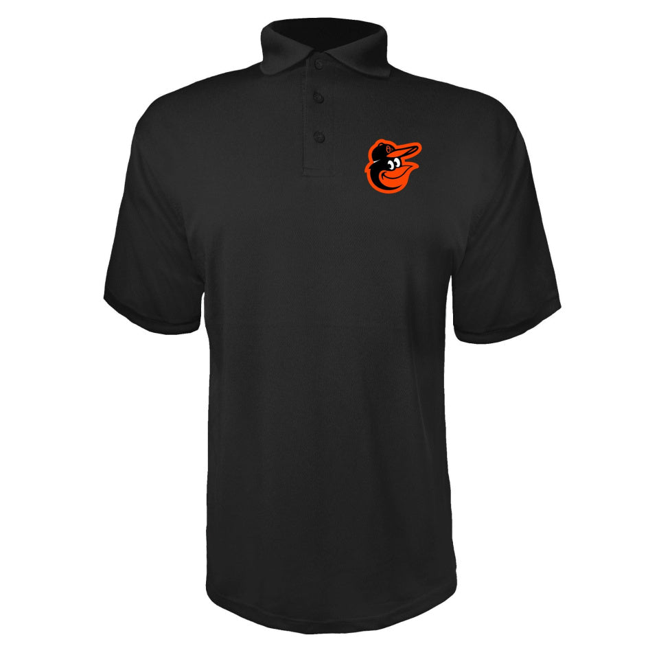 Men's Baltimore Orioles Polyester Polo - White