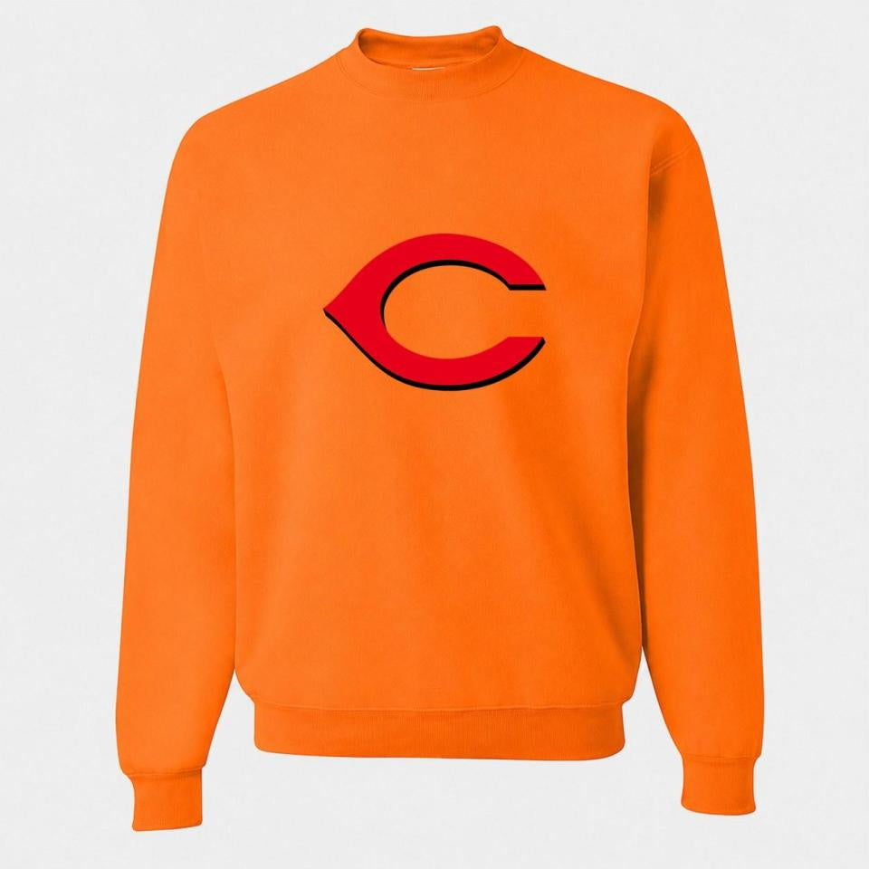 Men's Cincinnati Reds Crewneck Sweatshirt - Orange