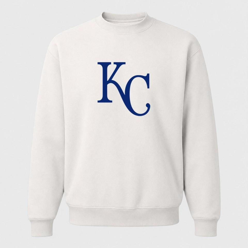 Men's Kansas City Royals Crewneck Sweatshirt - White