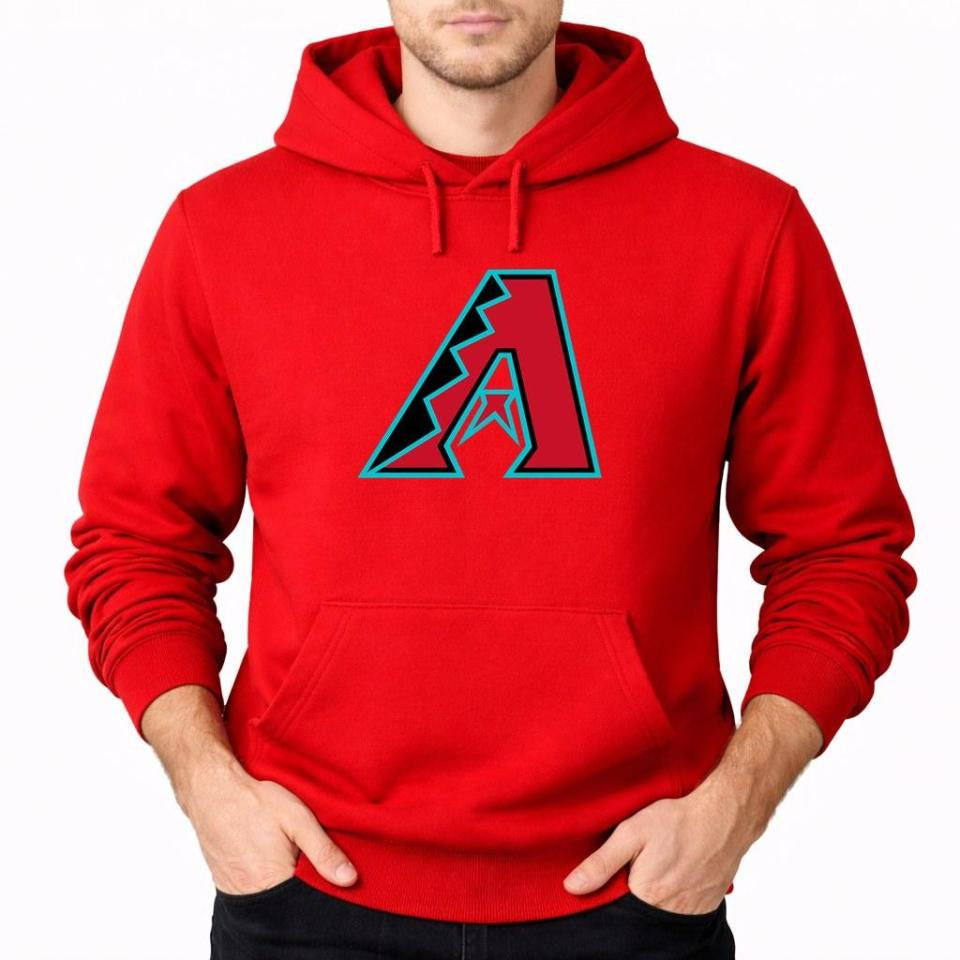 Men's Arizona Diamondbacks Pullover Hoodie - Red