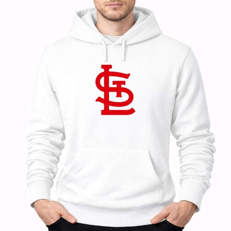 Men's St. Louis Cardinals Pullover Hoodie - White