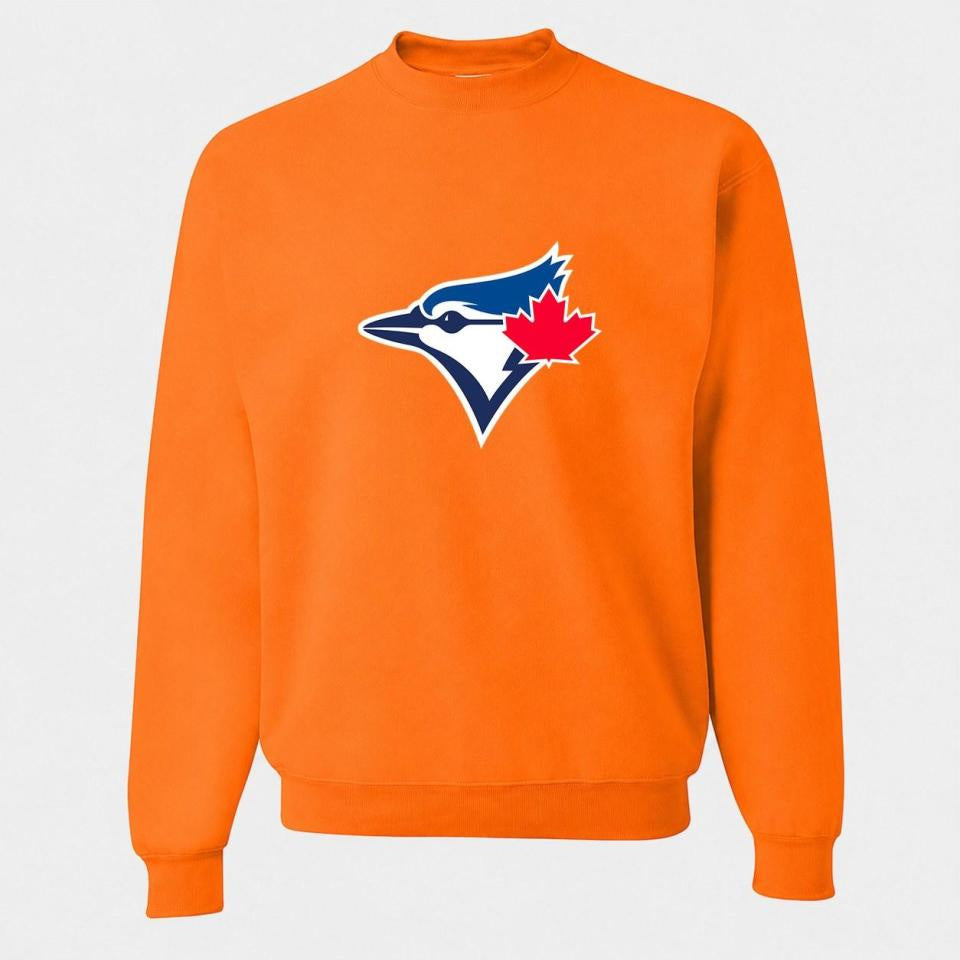 Men's Toronto Blue Jays Crewneck Sweatshirt - Orange