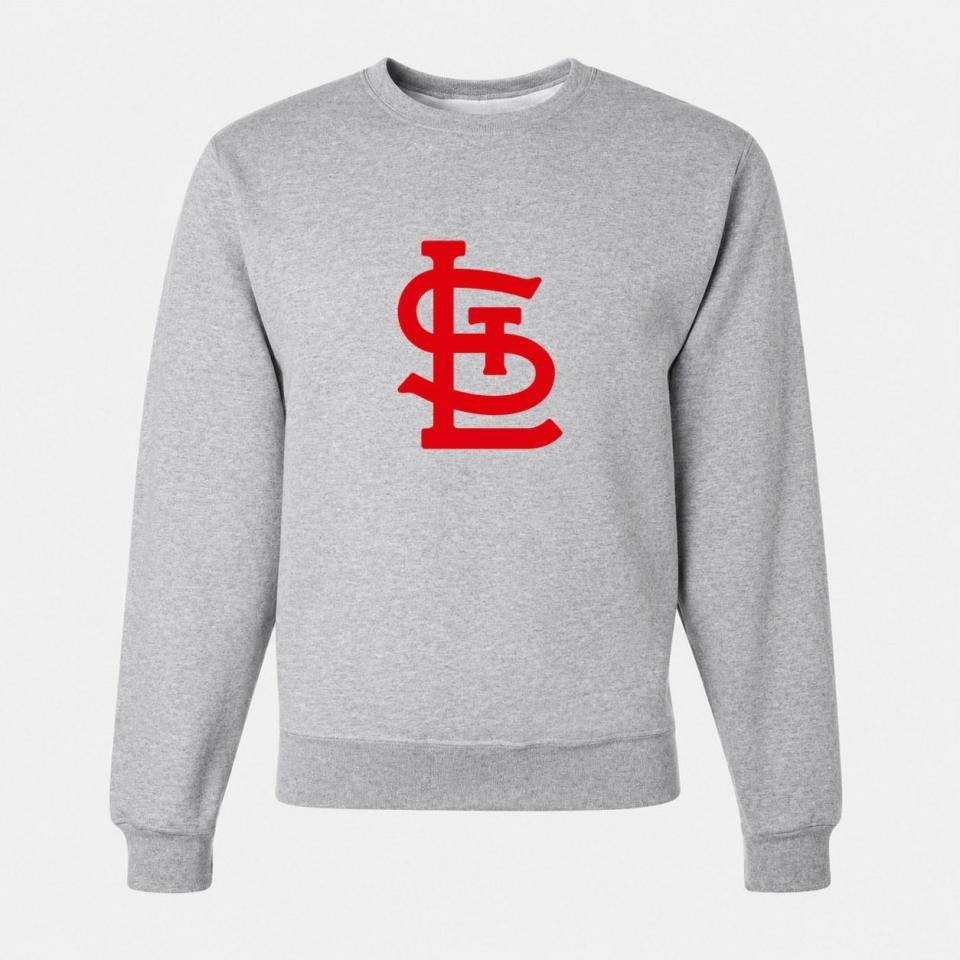 Men's St. Louis Cardinals Crewneck Sweatshirt - Gray