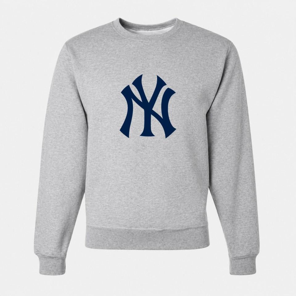 Men's New York Yankees Crewneck Sweatshirt - Gray