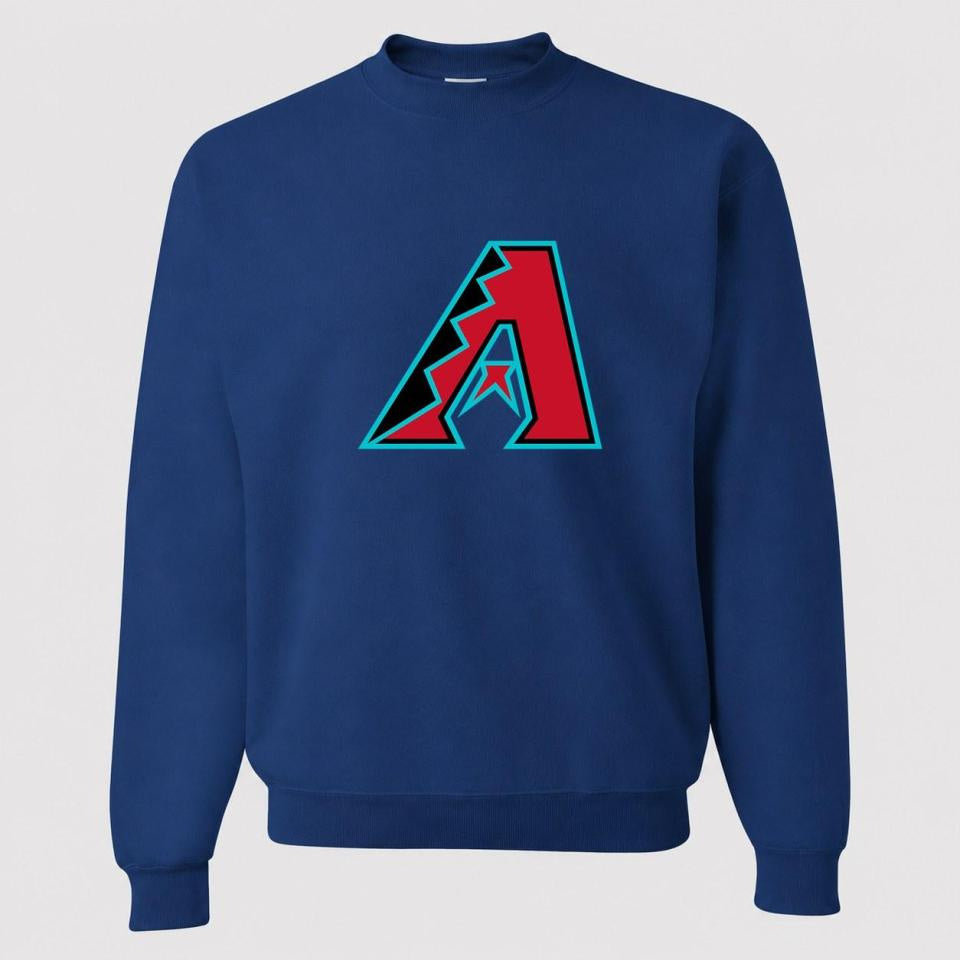 Men's Arizona Diamondbacks Crewneck Sweatshirt - Blue