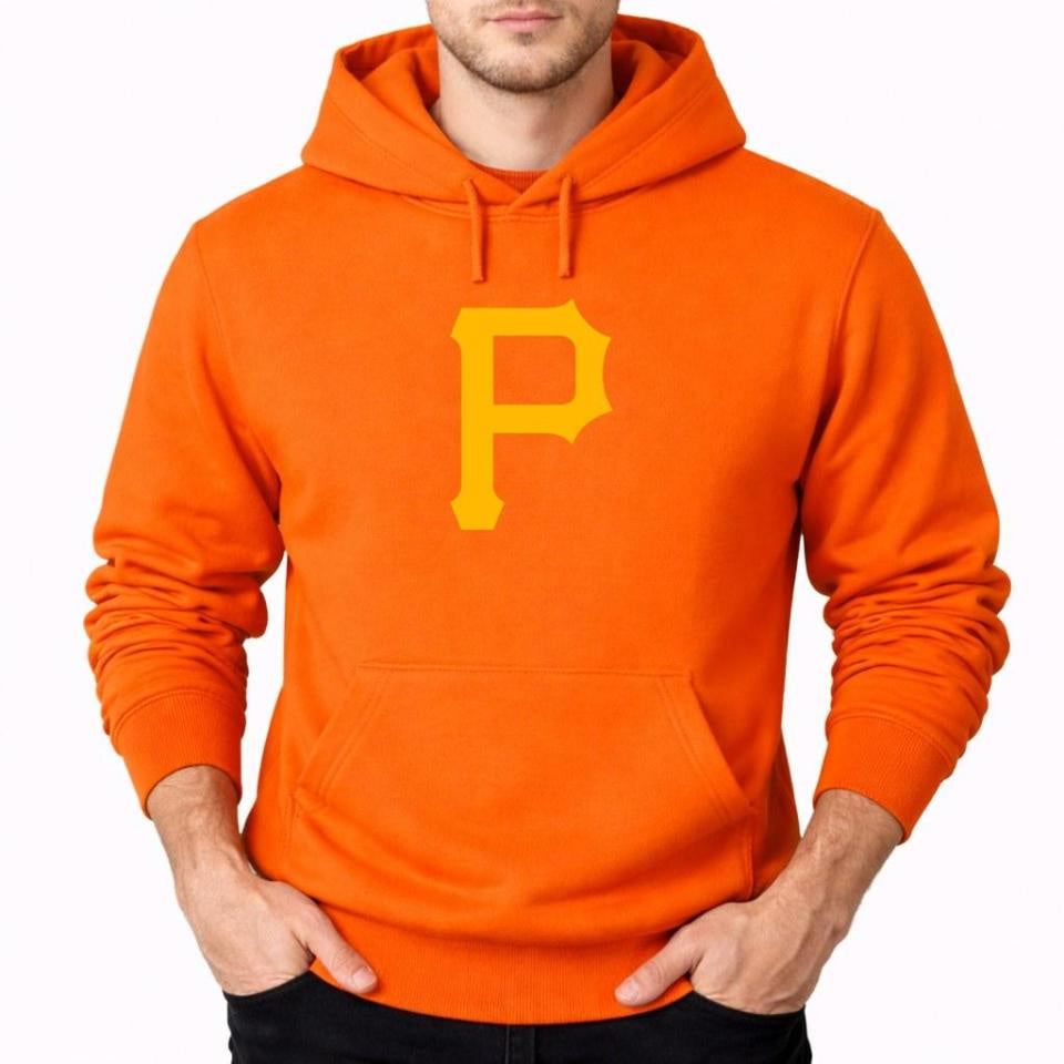 Men's Pittsburgh Pirates Pullover Hoodie - Orange