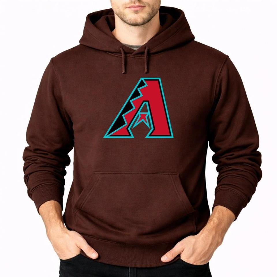 Men's Arizona Diamondbacks Pullover Hoodie - Brown