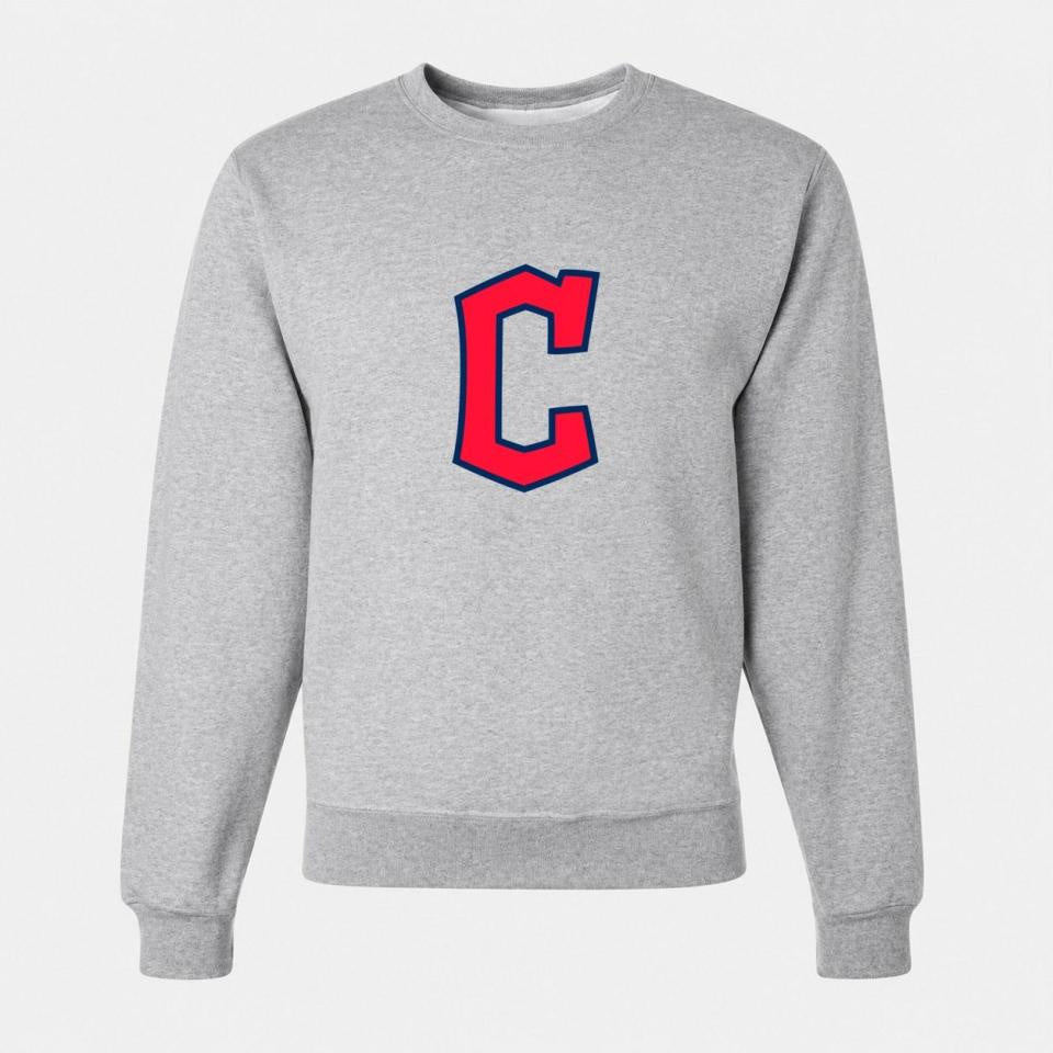 Men's Cleveland Guardians Crewneck Sweatshirt - Gray