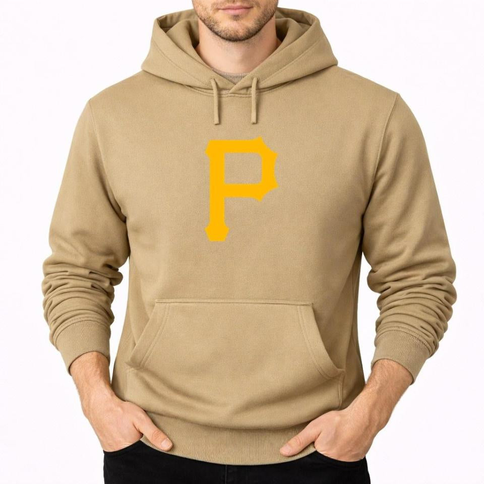 Men's Pittsburgh Pirates Pullover Hoodie - Tan