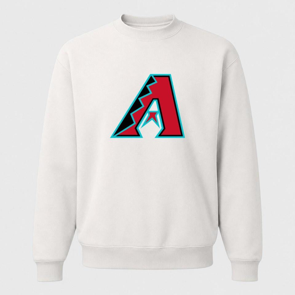Men's Arizona Diamondbacks Crewneck Sweatshirt - White