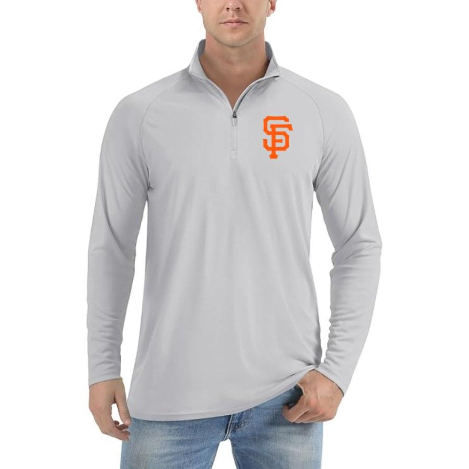 Men's San Francisco Giants Polyester Polo - Navy