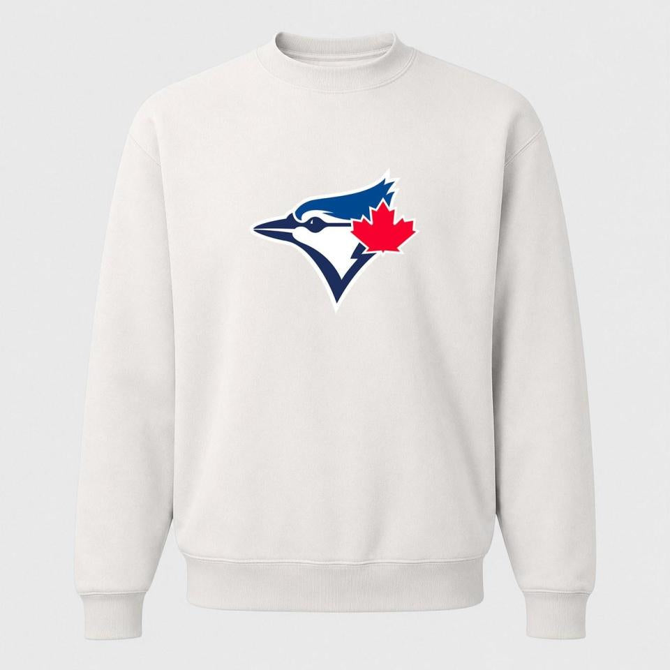 Men's Toronto Blue Jays Crewneck Sweatshirt - White