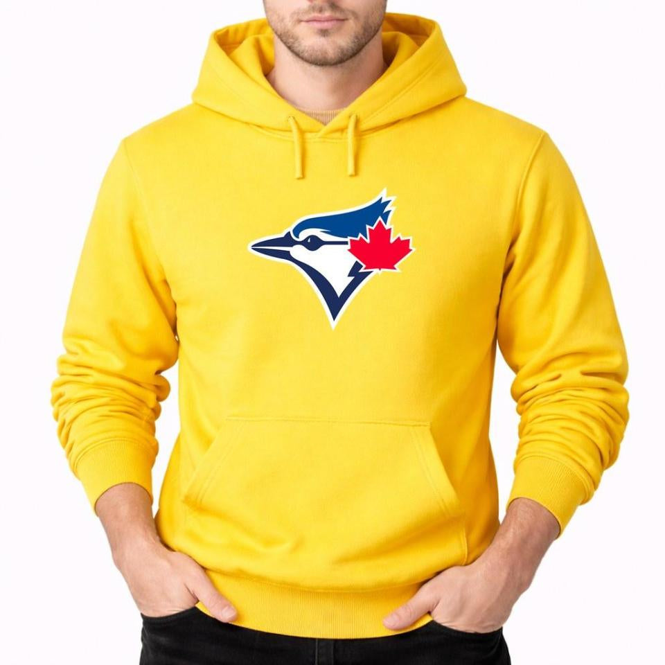 Men's Toronto Blue Jays Pullover Hoodie - Yellow